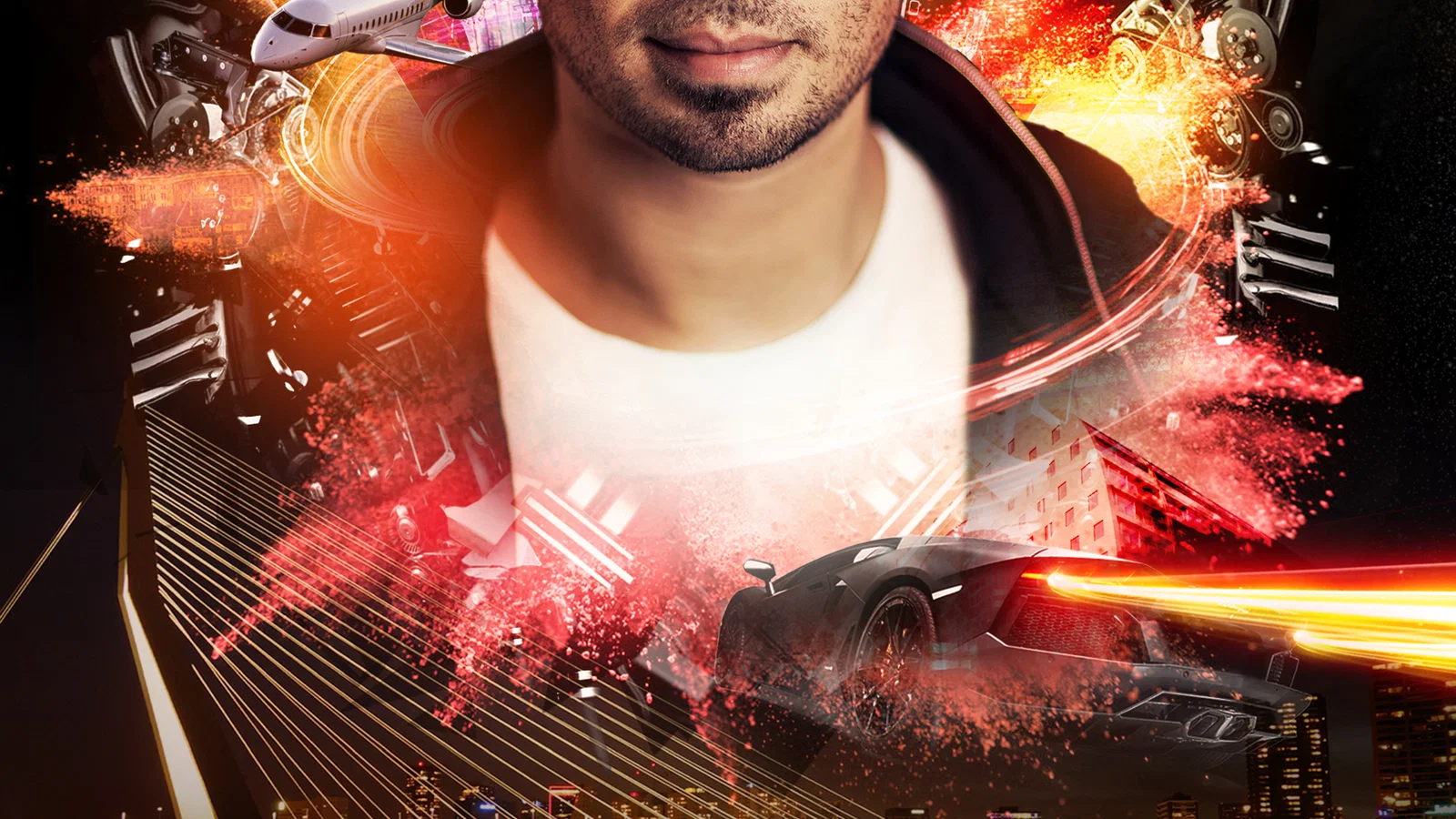 Afrojack And Friends: No Place Like Home background